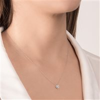 Collana Mirco Visconti Donna in Oro bianco Diamante ABA1071/10 - ABA1071/10